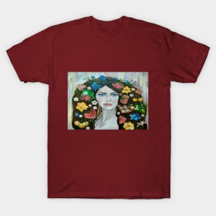 The Portrait of the Girl (Stylized) T-Shirt